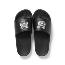 画像1: BlackEyePatch/OG LABEL SHOWER SANDALS（BLACK） (1)