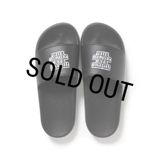 BlackEyePatch/OG LABEL SHOWER SANDALS（BLACK） - JONAS