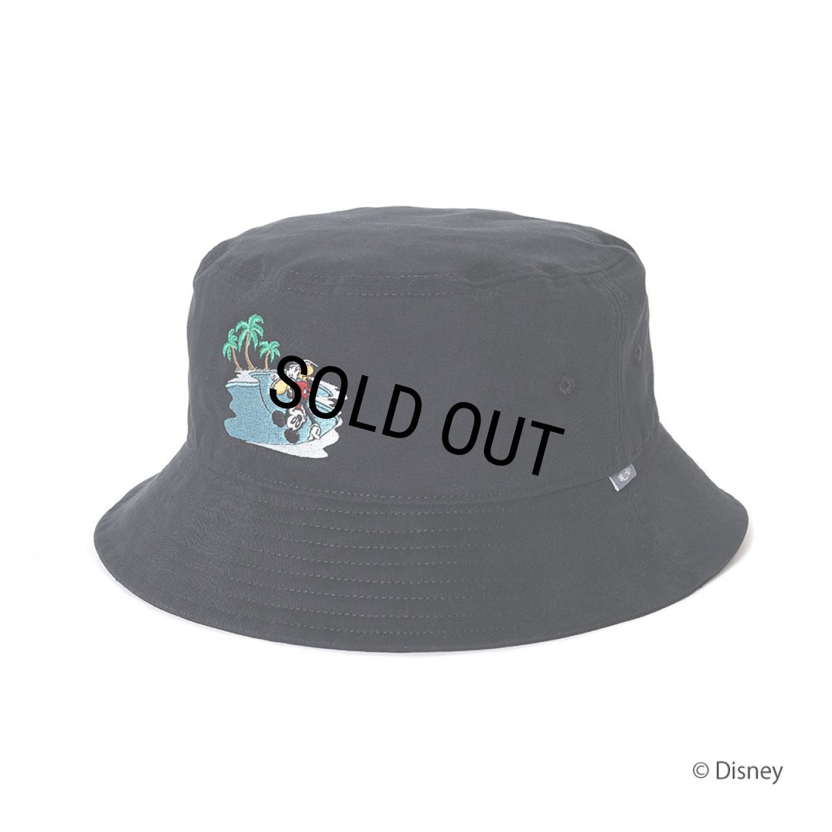 画像1: CHALLENGER/MICKEY MOUSE / HAND PLANT HAT（BLACK）［ハンドプラントハット-25春夏］ (1)
