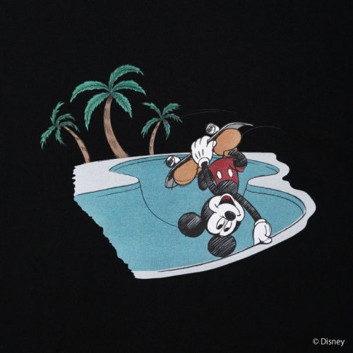 他の写真3: CHALLENGER/MICKEY MOUSE / HAND PLANT TEE（BLACK）［ハンドプラントT-25春夏］