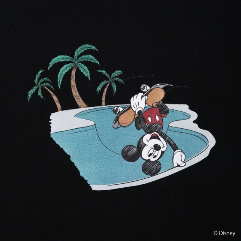 画像3: CHALLENGER/MICKEY MOUSE / HAND PLANT TEE（BLACK）［ハンドプラントT-25春夏］