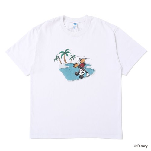 他の写真1: CHALLENGER/MICKEY MOUSE / HAND PLANT TEE（WHITE）［ハンドプラントT-25春夏］