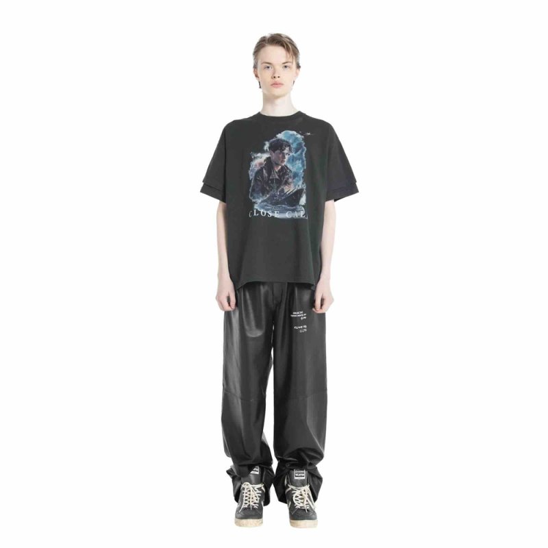 画像2: DAIRIKU/Movie "CLOSE CALL" Swtching Tee（Black）［プリントT-25秋冬］