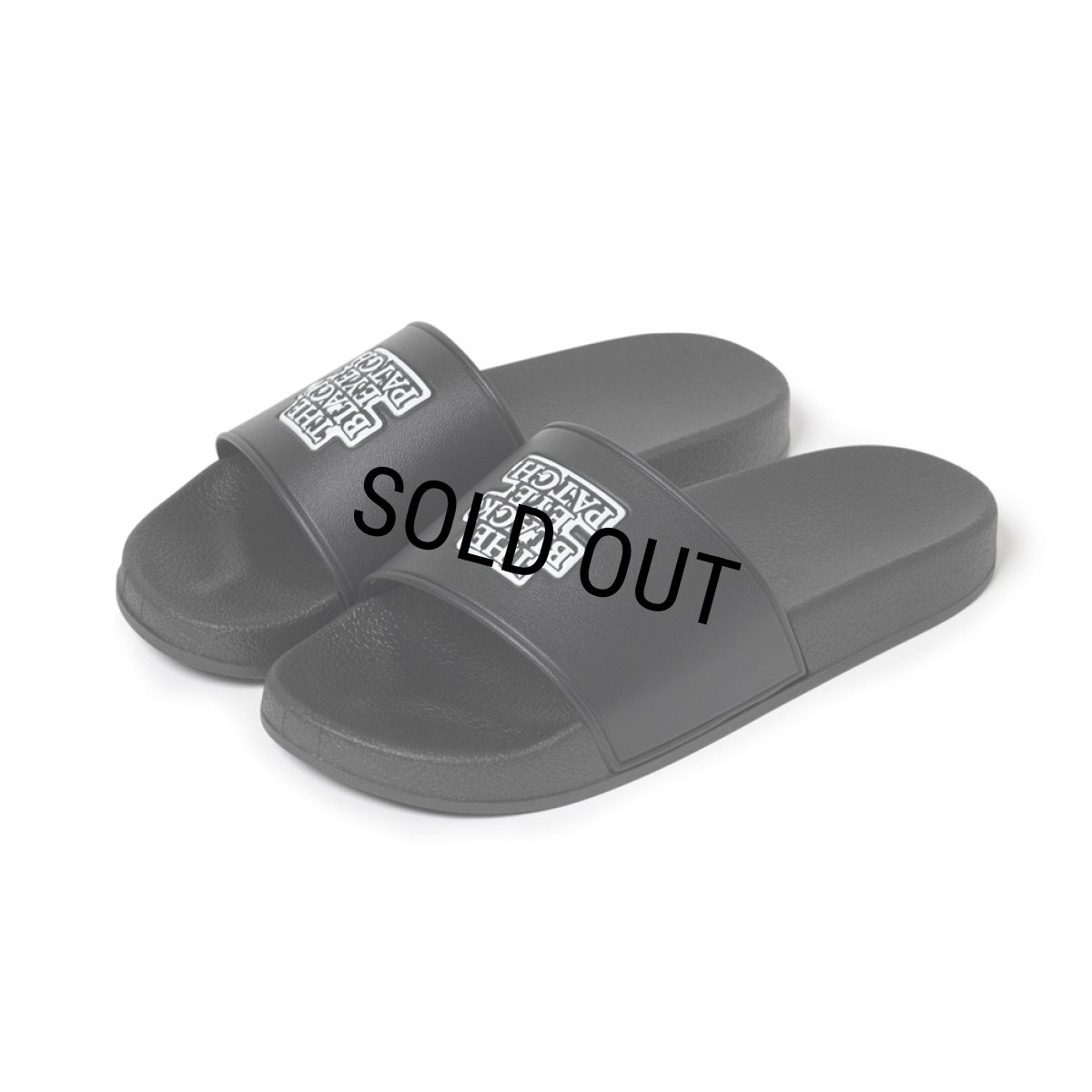 画像2: BlackEyePatch/OG LABEL SHOWER SANDALS（BLACK） (2)