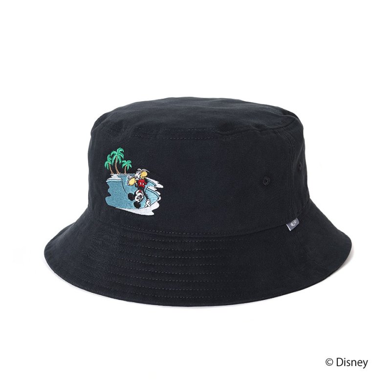 画像1: CHALLENGER/MICKEY MOUSE / HAND PLANT HAT（BLACK）［ハンドプラントハット-25春夏］