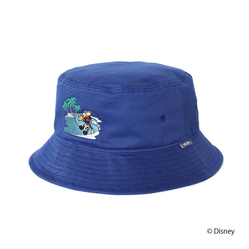 画像1: CHALLENGER/MICKEY MOUSE / HAND PLANT HAT（BLUE）［ハンドプラントハット-25春夏］