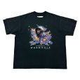 画像1: DAIRIKU/Movie "WORMHOLE" Swtching Tee（Black）［プリントT-25秋冬］ (1)