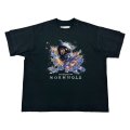 DAIRIKU/Movie "WORMHOLE" Swtching Tee（Black）［プリントT-25秋冬］