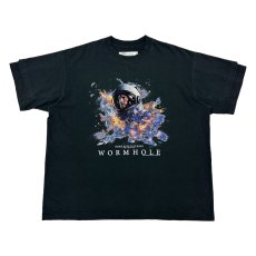 画像1: DAIRIKU/Movie "WORMHOLE" Swtching Tee（Black）［プリントT-25秋冬］ (1)