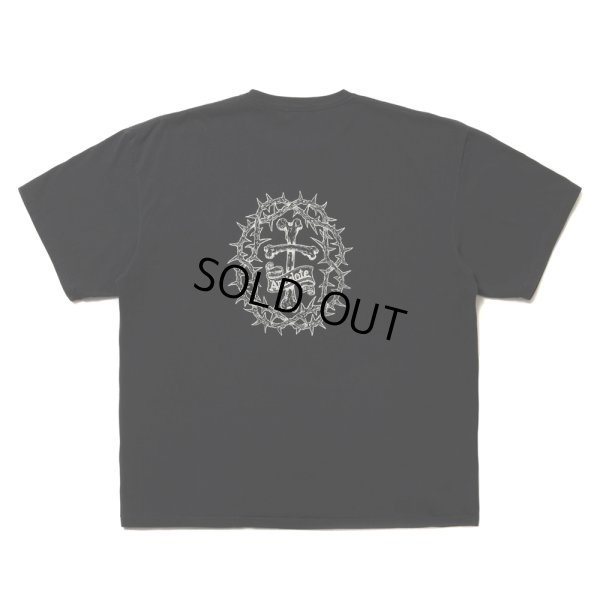 画像2: ANTIDOTE BUYERS CLUB/Fade Wash S/S Tee（Skull Jesus）（Black）