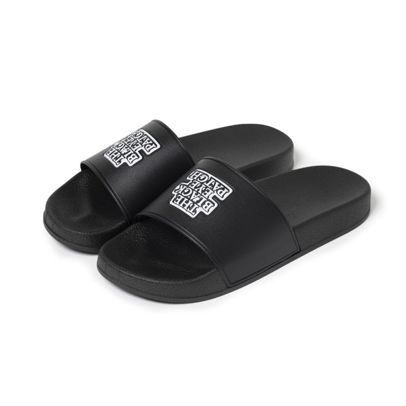 画像2: BlackEyePatch/OG LABEL SHOWER SANDALS（BLACK）
