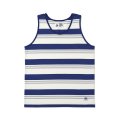 CHALLENGER/BORDER TANK TOP（BLUE/WHITE）［ボーダータンクトップ-25春夏］