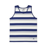 CHALLENGER/BORDER TANK TOP（BLUE/WHITE）［ボーダータンクトップ-25春夏］