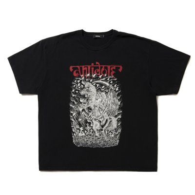 画像1: ANTIDOTE BUYERS CLUB/Fade Wash S/S Tee（Grim Reaper）（Black）