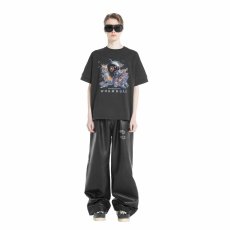 画像2: DAIRIKU/Movie "WORMHOLE" Swtching Tee（Black）［プリントT-25秋冬］ (2)