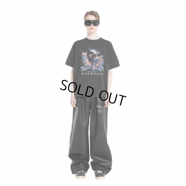 画像2: DAIRIKU/Movie "WORMHOLE" Swtching Tee（Black）［プリントT-25秋冬］