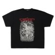 画像1: ANTIDOTE BUYERS CLUB/Fade Wash S/S Tee（Grim Reaper）（Black） (1)