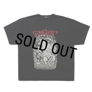 ANTIDOTE BUYERS CLUB/Fade Wash S/S Tee（Grim Reaper）（Black） - JONAS