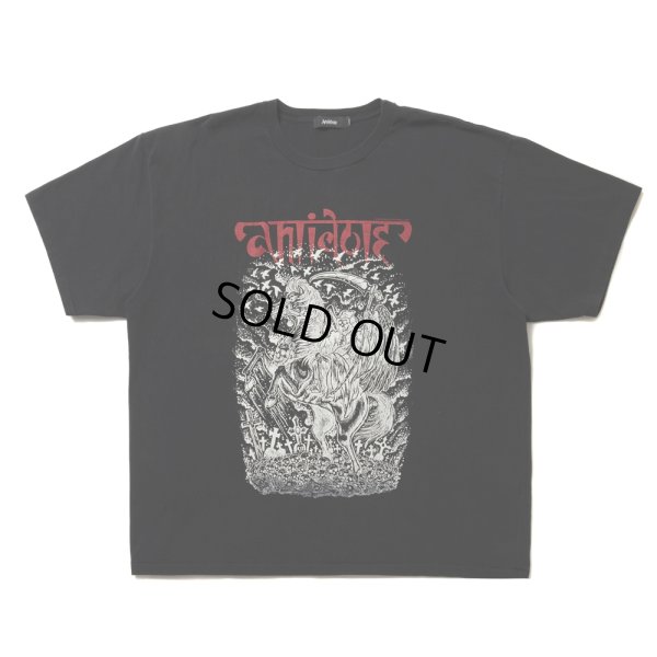 画像1: ANTIDOTE BUYERS CLUB/Fade Wash S/S Tee（Grim Reaper）（Black）