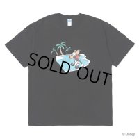 CHALLENGER/MICKEY MOUSE / HAND PLANT TEE（BLACK）［ハンドプラントT-25春夏］