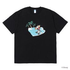 画像1: CHALLENGER/MICKEY MOUSE / HAND PLANT TEE（BLACK）［ハンドプラントT-25春夏］ (1)