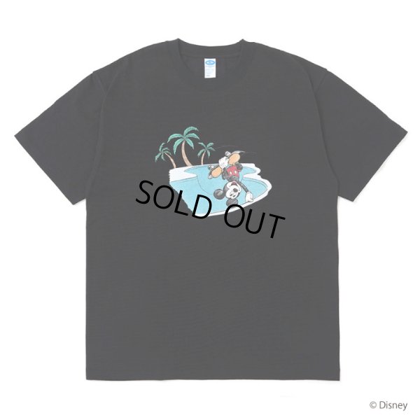 画像1: CHALLENGER/MICKEY MOUSE / HAND PLANT TEE（BLACK）［ハンドプラントT-25春夏］