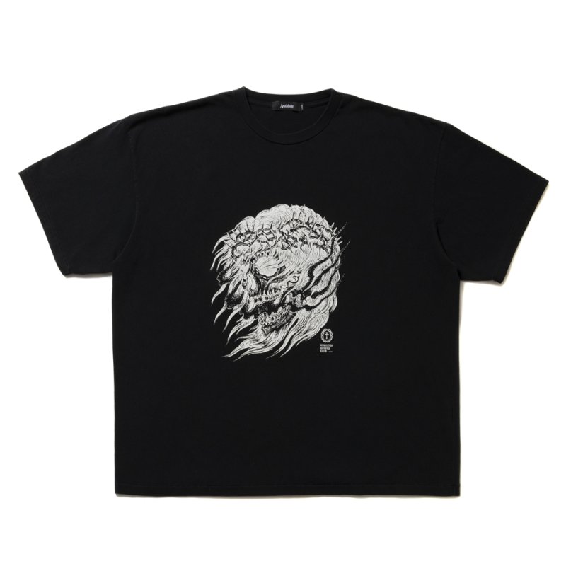 画像1: ANTIDOTE BUYERS CLUB/Fade Wash S/S Tee（Skull Jesus）（Black）