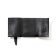 画像4: CALEE/PLANE LEATHER MULTI WALLET ＜STUDS CHARM＞（BLACK）［マルチウォレットwithスタッズチャーム-25春夏］