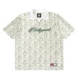 画像1: BlackEyePatch/DOLLAR BILL PATTERNED S/S GAMESHIRT（MULTI） (1)