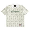BlackEyePatch/DOLLAR BILL PATTERNED S/S GAMESHIRT（MULTI）