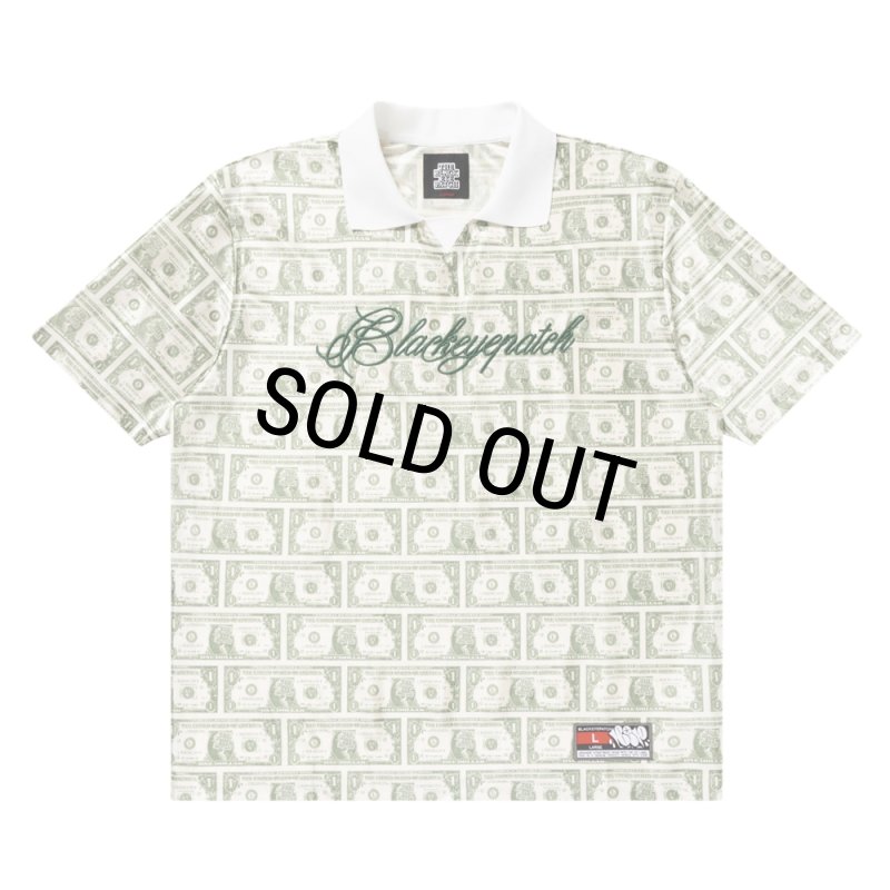 BlackEyePatch/DOLLAR BILL PATTERNED S/S GAMESHIRT（MULTI） - JONAS