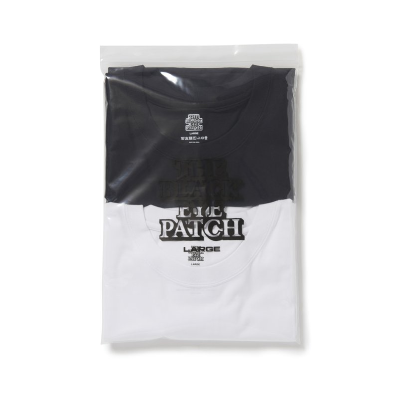 画像1: BlackEyePatch/2 PACK CREW NECK TEE（BLACK/WHITE）