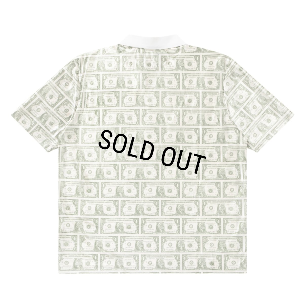 画像2: BlackEyePatch/DOLLAR BILL PATTERNED S/S GAMESHIRT（MULTI） (2)