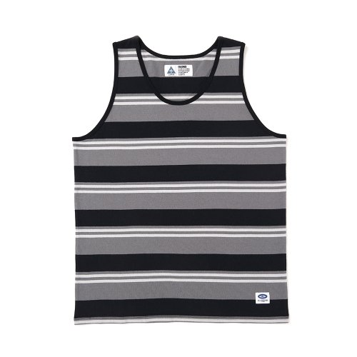 他の写真1: CHALLENGER/BORDER TANK TOP（GRAY/BLACK）［ボーダータンクトップ-25春夏］