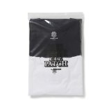 BlackEyePatch/2 PACK CREW NECK TEE（BLACK/WHITE）