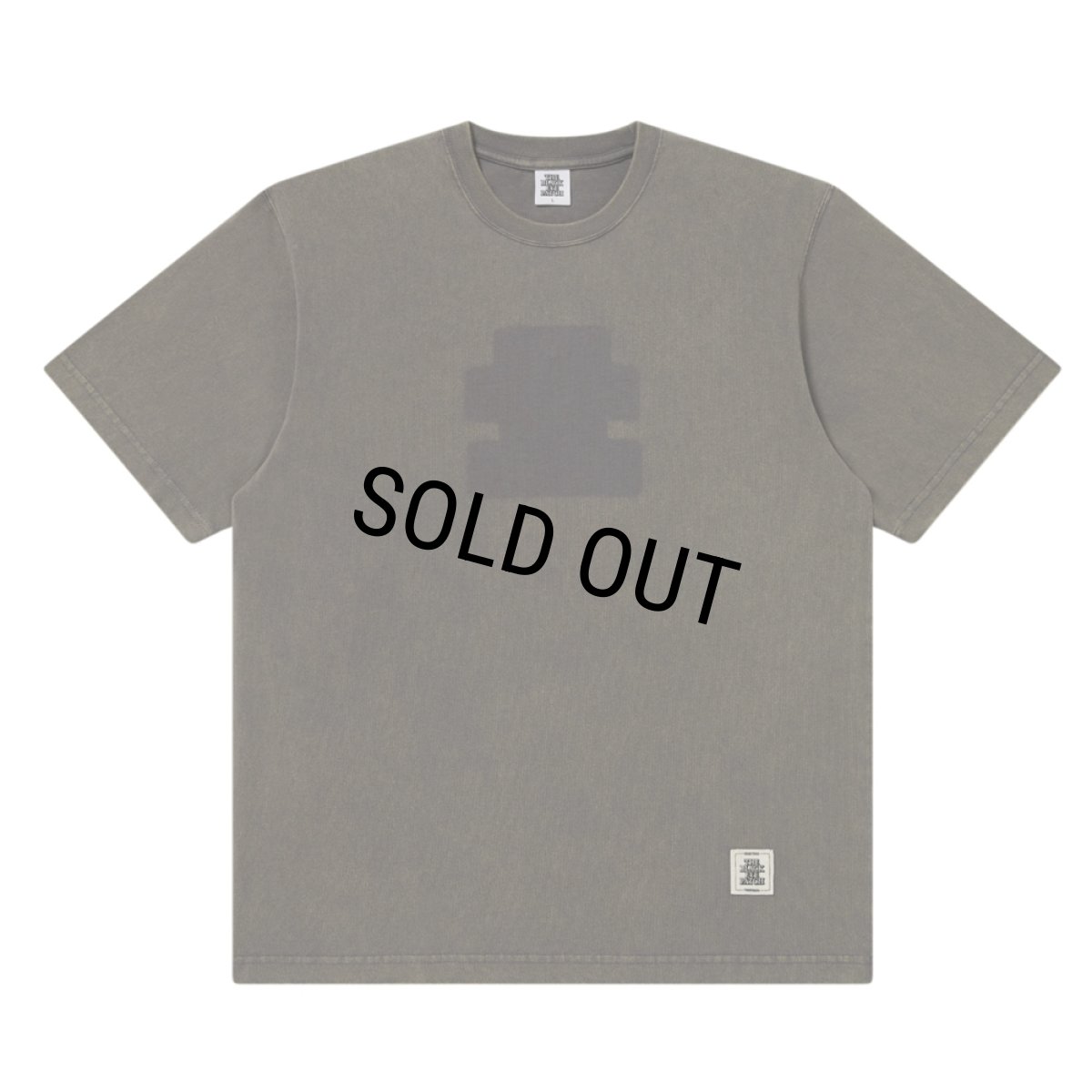 画像1: BlackEyePatch/OG SHAPE WASHED TEE（CHARCOAL） (1)