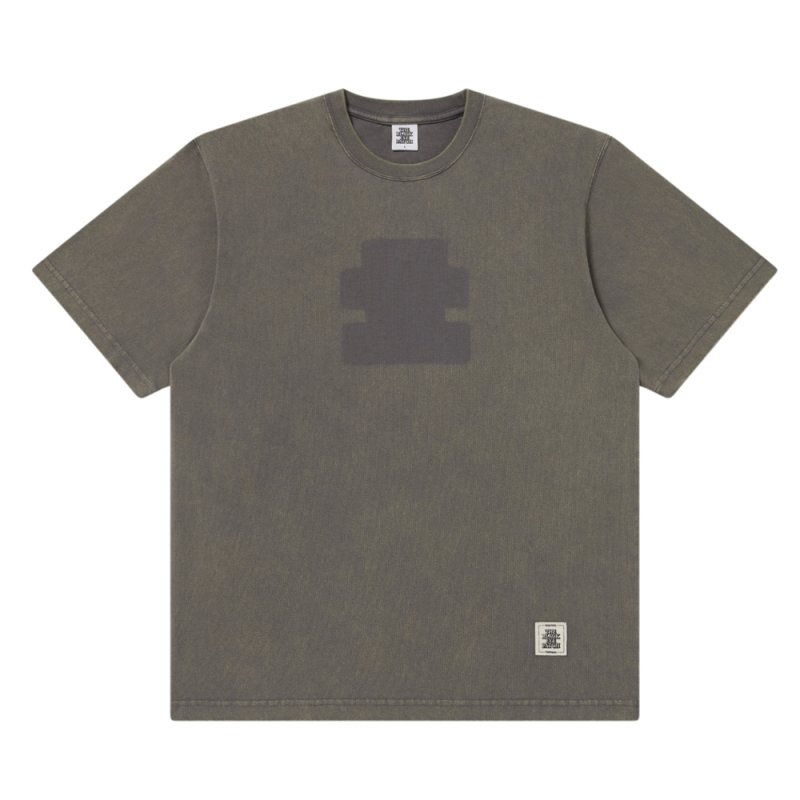 画像1: BlackEyePatch/OG SHAPE WASHED TEE（CHARCOAL）
