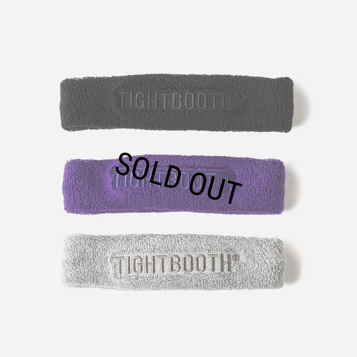 画像1: TIGHTBOOTH/LOGO HEADBAND（各色）［ヘッドバンド-25夏］ (1)