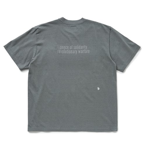 他の写真2: RATS/CIRCLE POCKET TEE BACK PRINT（GRAY）［プリントポケT-25春夏］