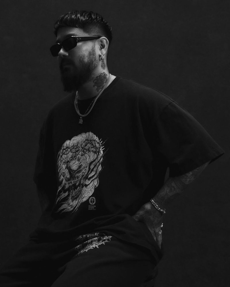 画像2: ANTIDOTE BUYERS CLUB/Fade Wash S/S Tee（Skull Jesus）（Black）