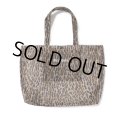 WACKO MARIA/SPEAK EASY / LEOPARD MESH TOTE BAG（BEIGE）［レオパードメッシュトートバッグ-25春夏］