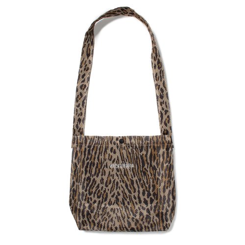 他の写真1: WACKO MARIA/SPEAK EASY / LEOPARD MESH SHOULDER BAG（BEIGE）［レオパードメッシュショルダーバッグ-25春夏］