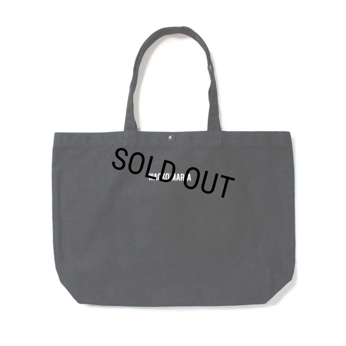 画像1: WACKO MARIA/SPEAK EASY / TOTE BAG（BLACK）［トートバッグ-25春夏］ (1)
