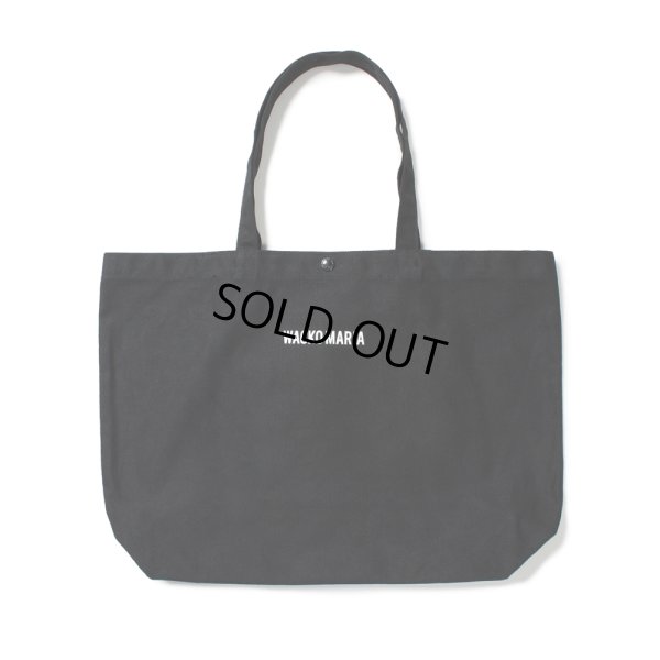画像1: WACKO MARIA/SPEAK EASY / TOTE BAG（BLACK）［トートバッグ-25春夏］