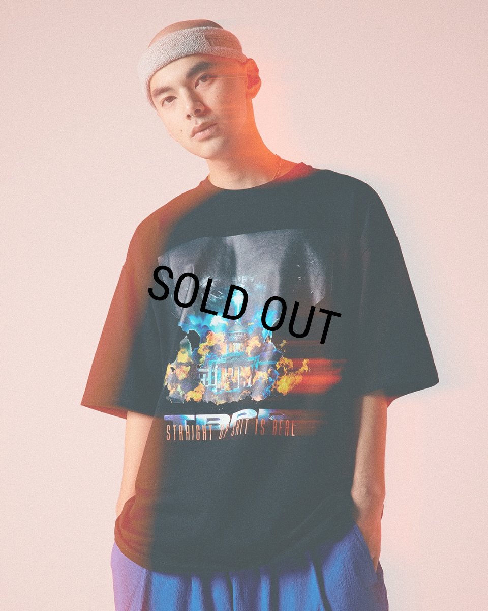 画像4: TIGHTBOOTH/INDEPENDENCE S/S T-SHIRT（Black）［プリントT-25夏］ (4)