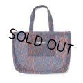 WACKO MARIA/SPEAK EASY / LEOPARD MESH TOTE BAG（BLUE）［レオパードメッシュトートバッグ-25春夏］