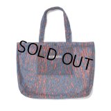 WACKO MARIA/SPEAK EASY / LEOPARD MESH TOTE BAG（BLUE）［レオパードメッシュトートバッグ-25春夏］