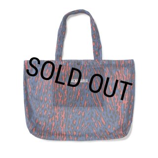 バッグ WACKOMARIA SPEAK EASY LEOPARD TOTE BLUE SPEAK EASY / LEOPARD MESH SHOULDER BAG【BLUE】｜WACKO MARIA