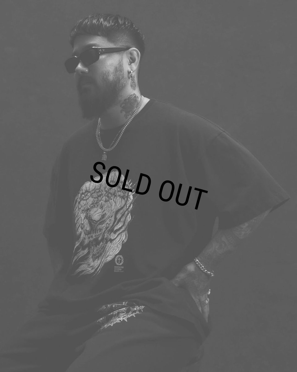 画像5: ANTIDOTE BUYERS CLUB/Fade Wash S/S Tee（Skull Jesus）（Black） (5)