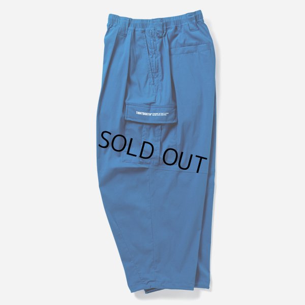 画像3: TIGHTBOOTH/SEERSUCKER CARGO BALLOON PANTS（Blue）［シアサッカーカーゴバルーンパンツ-25夏］